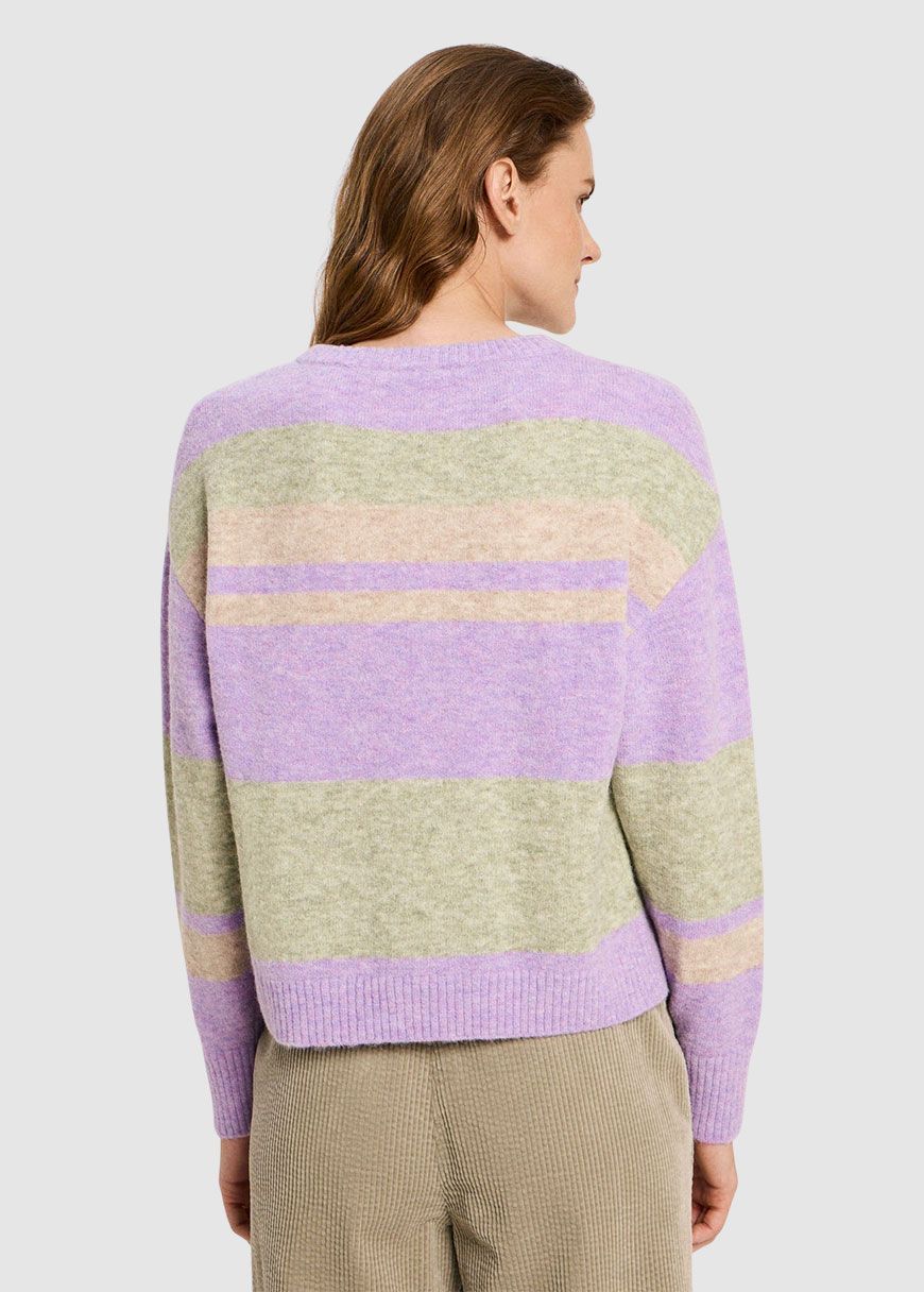 Streifenpullover