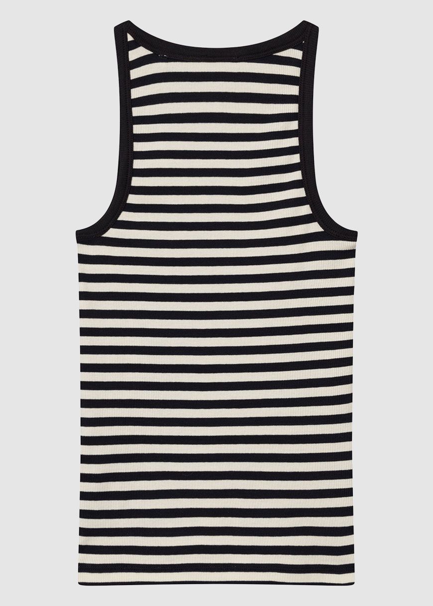 Striped Racer Rib Top Striped Racer Rib Top