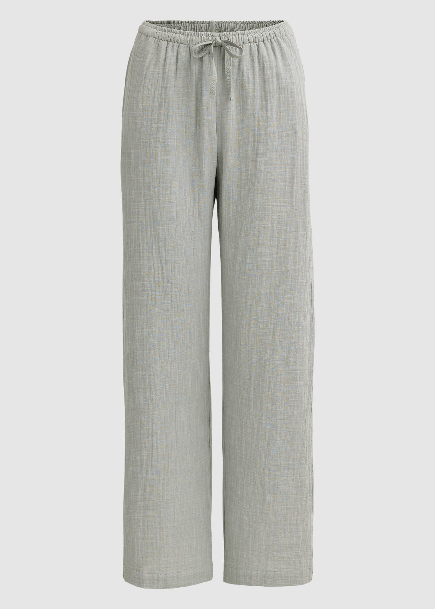 Slub Musselin-Hose Salbei Slub Musselin-Hose Salbei