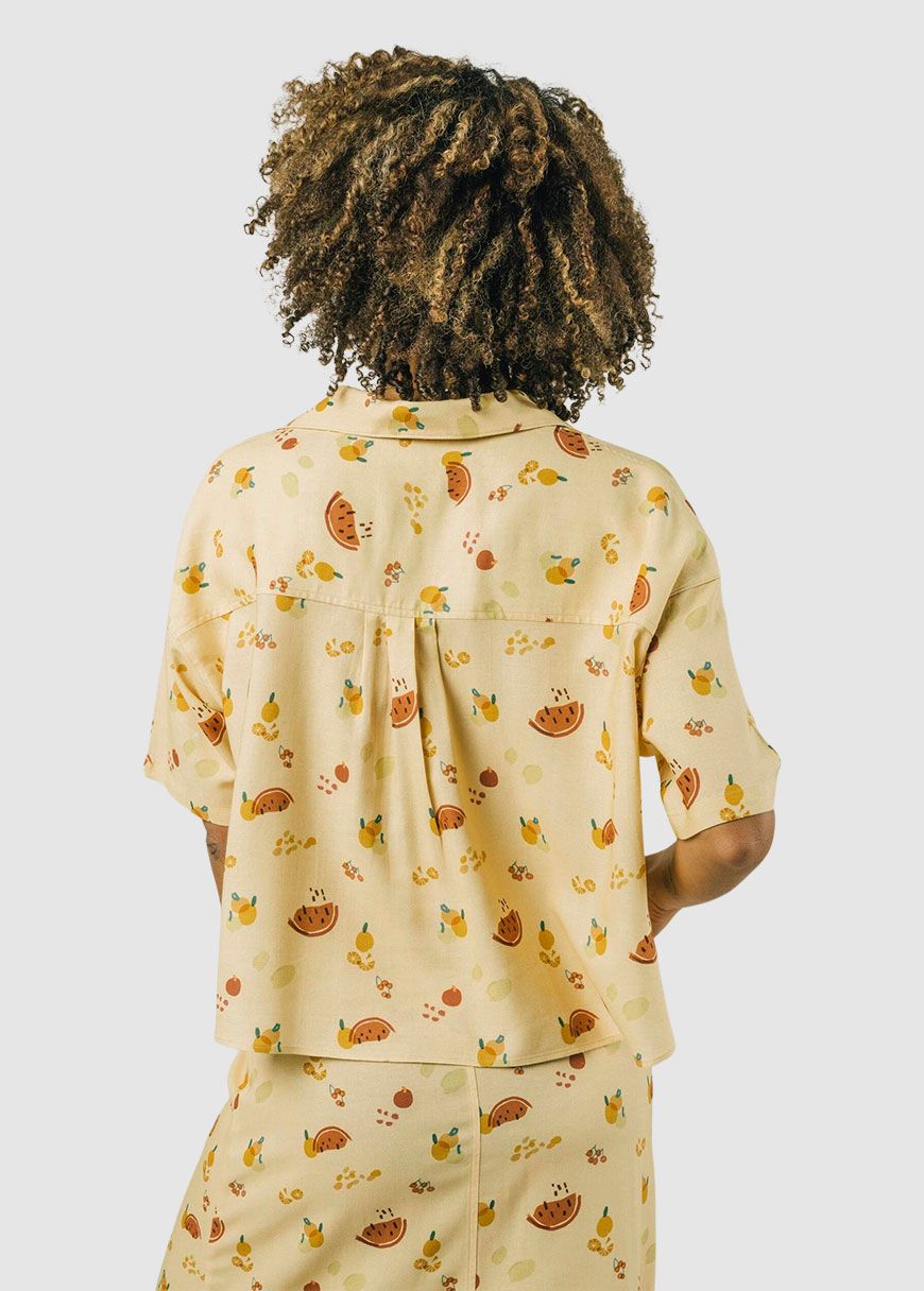 Fruits Oversize Cropped Shirt Fruits Oversize Cropped Shirt