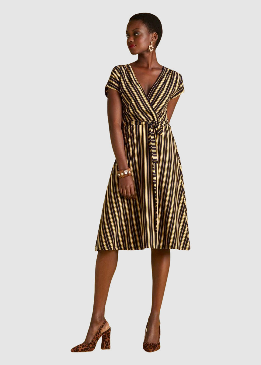 Abigail Dress Gonzalez Stripe Abigail Dress Gonzalez Stripe