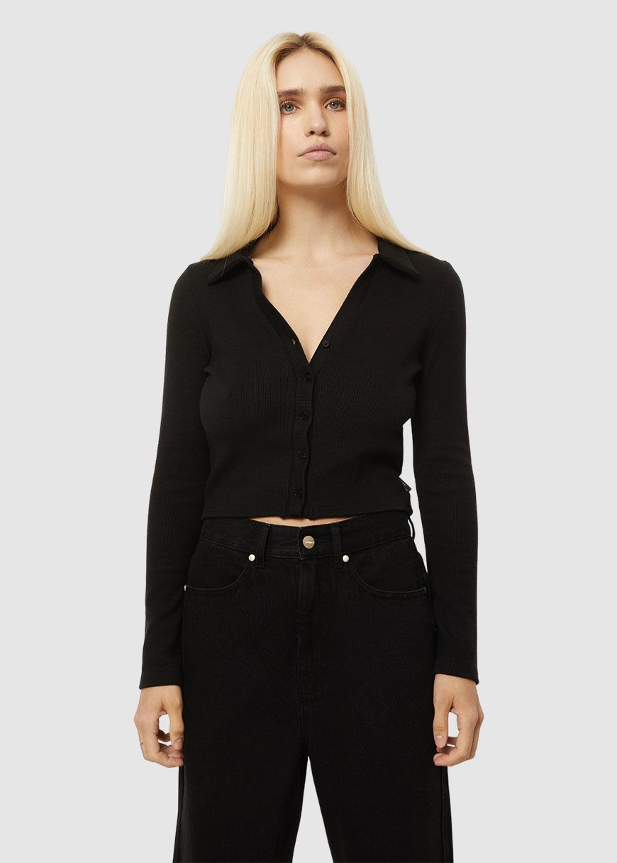 Eliza Hemp Rib Longsleeve Shirt Eliza Hemp Rib Longsleeve Shirt