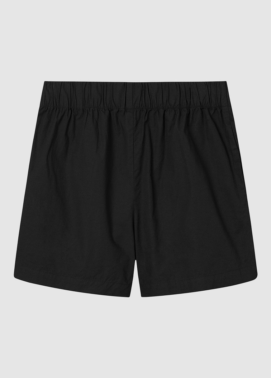 Poplin Elastic Waist Shorts Poplin Elastic Waist Shorts