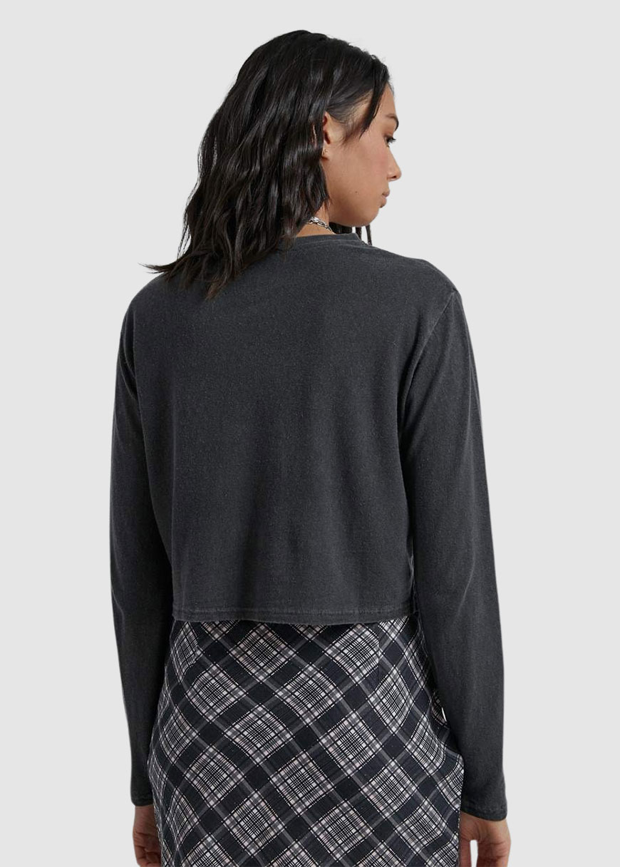 Skylar Hemp Cropped Long Sleeve Tee Skylar Hemp Cropped Long Sleeve Tee