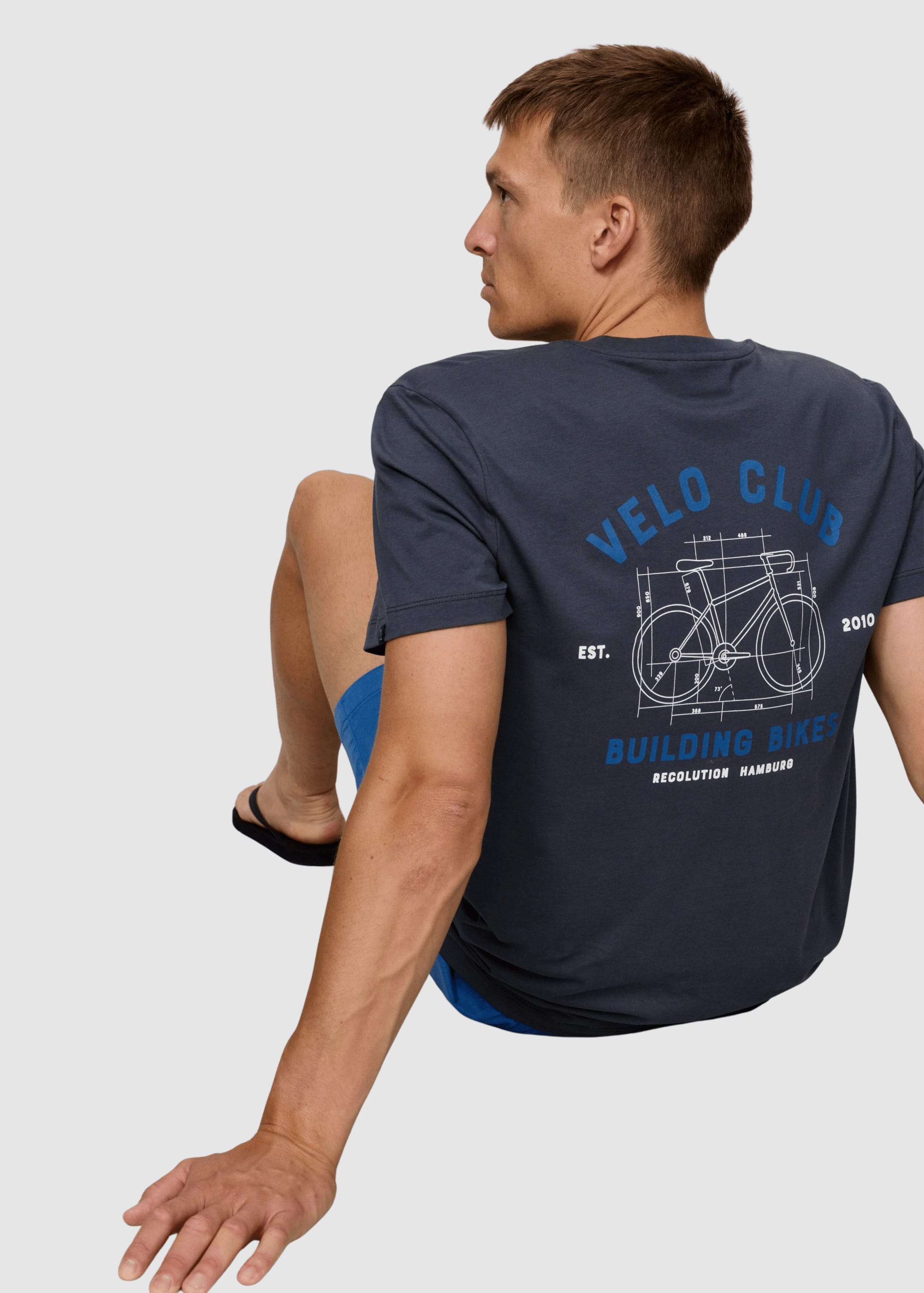 T-Shirt Agave Velo Club Dark Grey