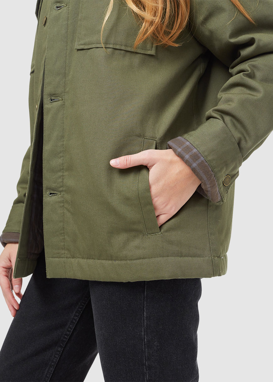 U Treeline Canvas Jacket