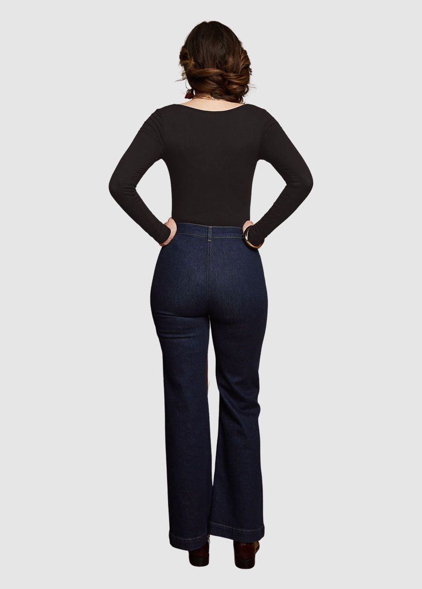 Carice V Top Uni Rib Carice V Top Uni Rib