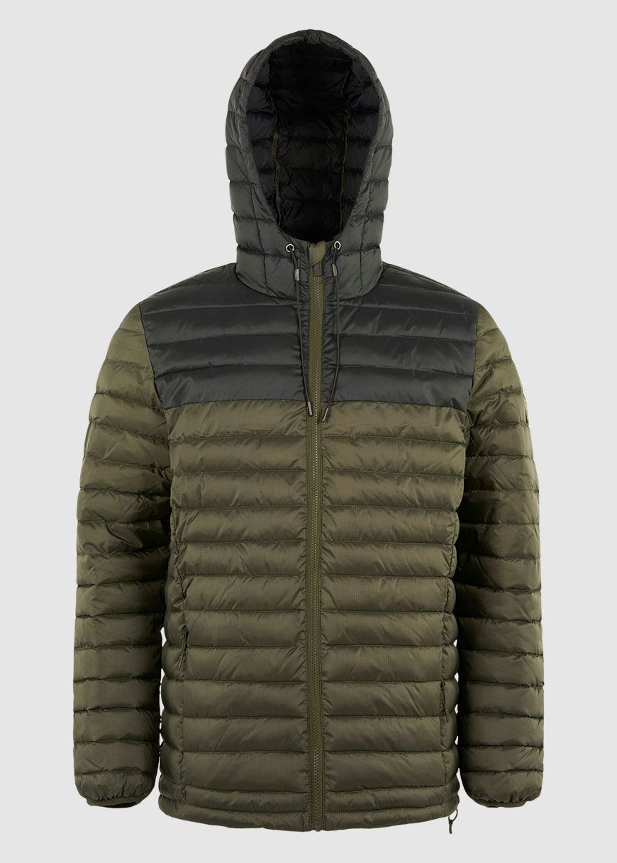 Rib Stop Quilted Jacket